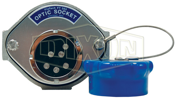 Single Optic Socket with Stainless Steel J Slot